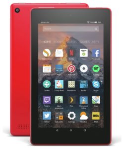 Amazon Fire 7 Alexa 7 Inch 16GB Tablet - Punch Red.